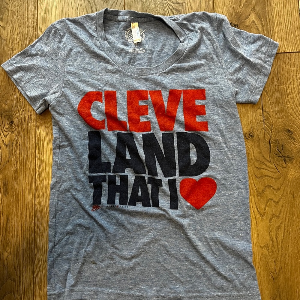 GVR CLEVELAND that I love t shirt